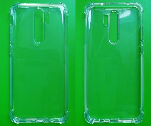 Miniatura 3 de Caso para Xiaomi Mi Redmi Note 8 Pro Clear Crystal TPU Cuatro Esquinas Parachoques Proteger Cámara Cubierta Protectora Transparente Suave Teléfono