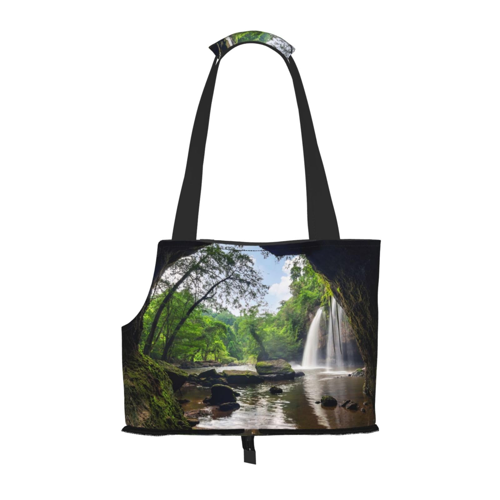 Sac de transport pour chien et chat Mountain Waterfall : fourre-tout portable