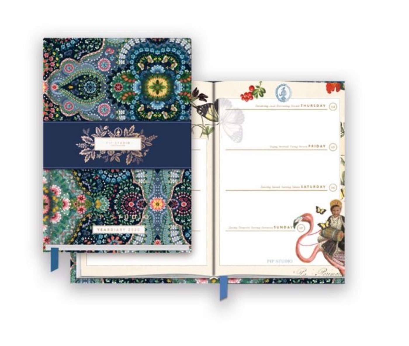 Pip Studio Buchkalender Taschenkalender A5 Moon Delight