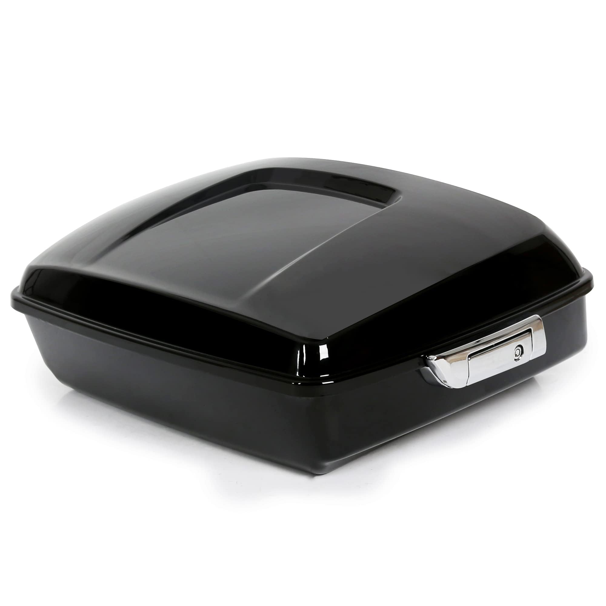 ECOTRIC Chopped Motorcycle Trunk Compatible with 2014-2024 Harley