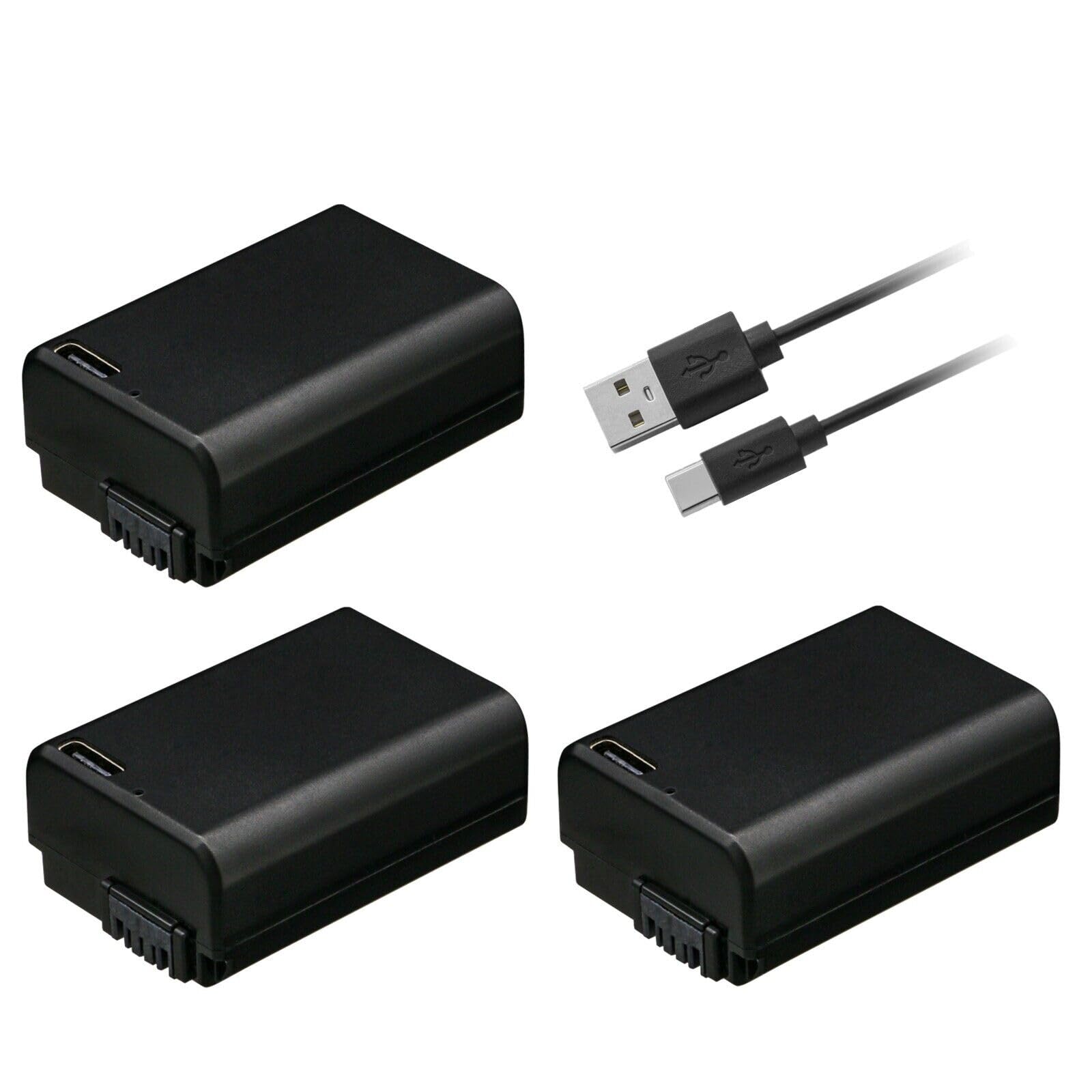 Sony α6400 バッテリー3個 Amazon.com : Kastar 3-Pack NP-FW50D Battery Replacement for Sony