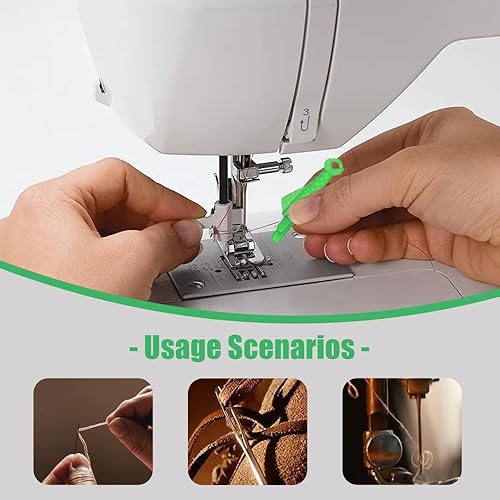 Miniatura 3 de Enhebrador automático de agujas de coser, tipo pescado, para coser a mano, herramientas de enhebrador de agujas para máquina de coser, suministros