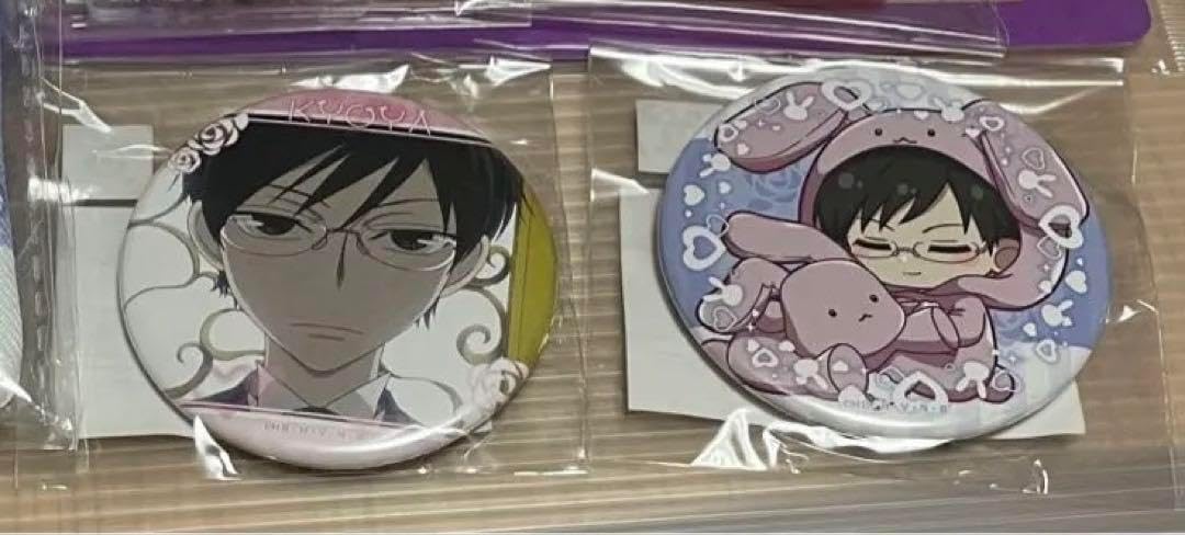 くじメイト 桜蘭高校ホスト部 E賞 E-3 E-10 缶バッジ 鳳鏡