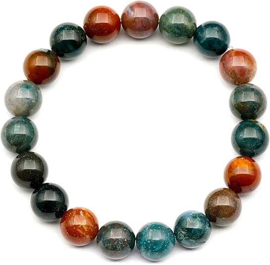 Natural Fluorite Beaded Strecthy Bracelet, Genuine Green Crystal Bracelet, Pisces Bracelet, Gemstone Elastic Bracelet, 8mm Beads, Fashion Jewelry, Healing Crystal Chakra Bracelet, Durable Bracelet