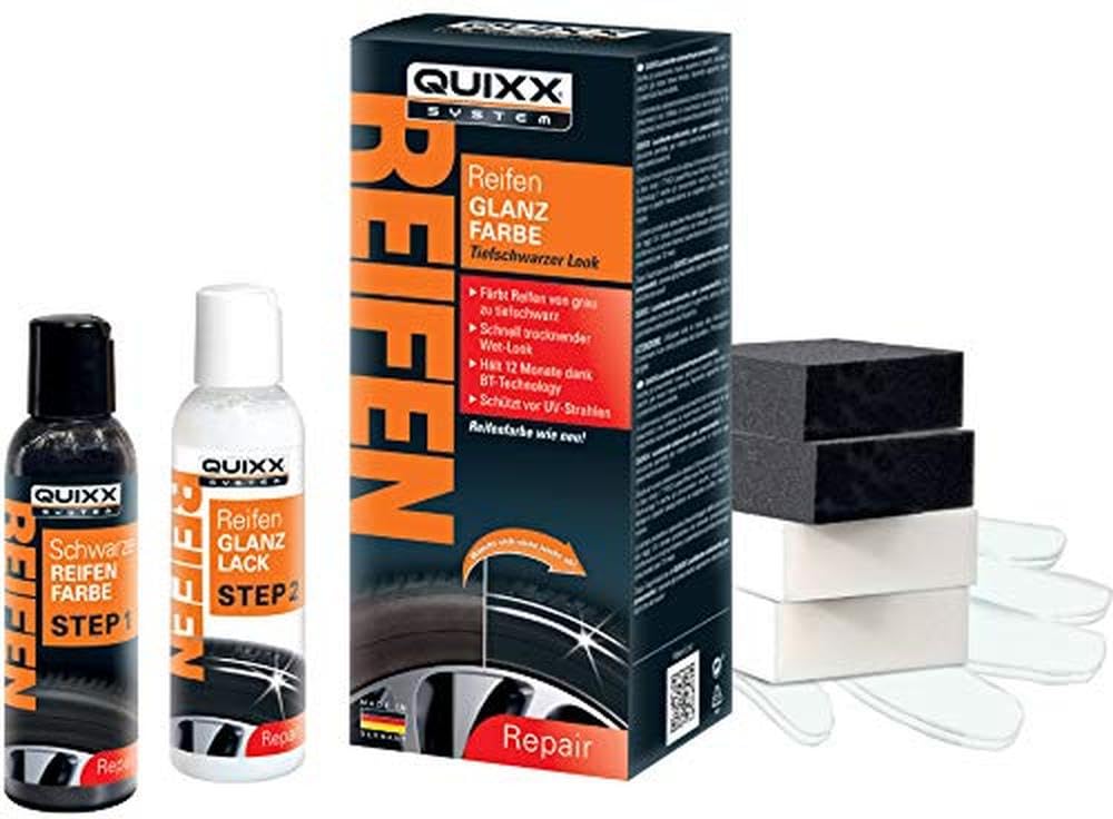 Quixx Marque+inconnue Schwarze+Reifenglanz-Farbe