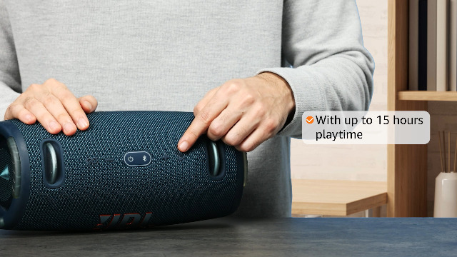 JBL Xtreme 3 Portable Waterproof Speaker with Massive Original Pro