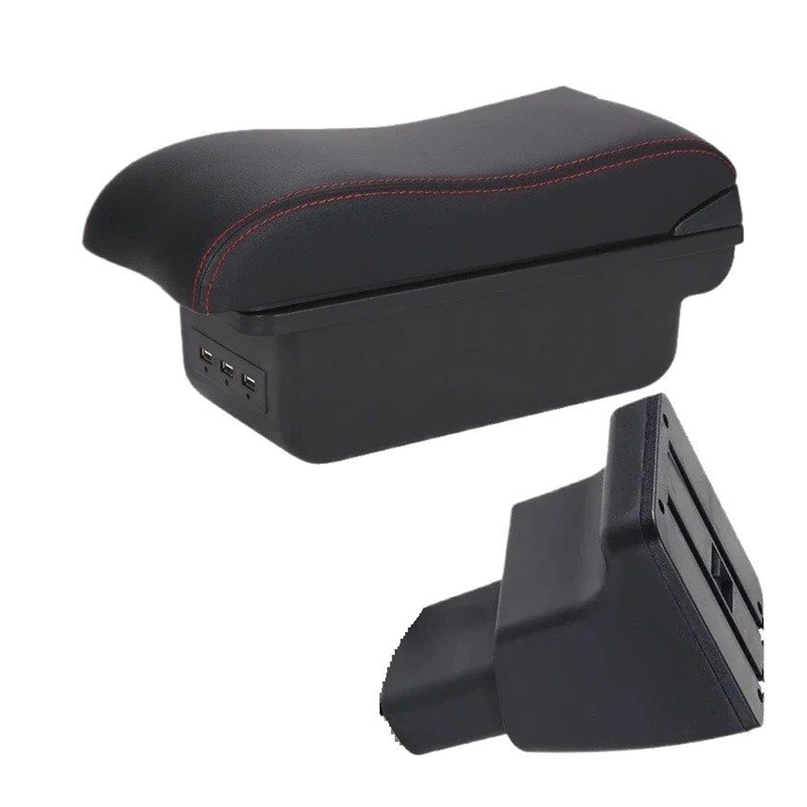 Piezas Interiores Caja Almacenamiento Apoyabrazos Coche Para Hyundai I10
