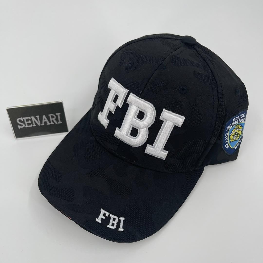 Amazon.co.jp: S-1538 FBI 連邦捜査局 キャップ 帽子 ワッペン付