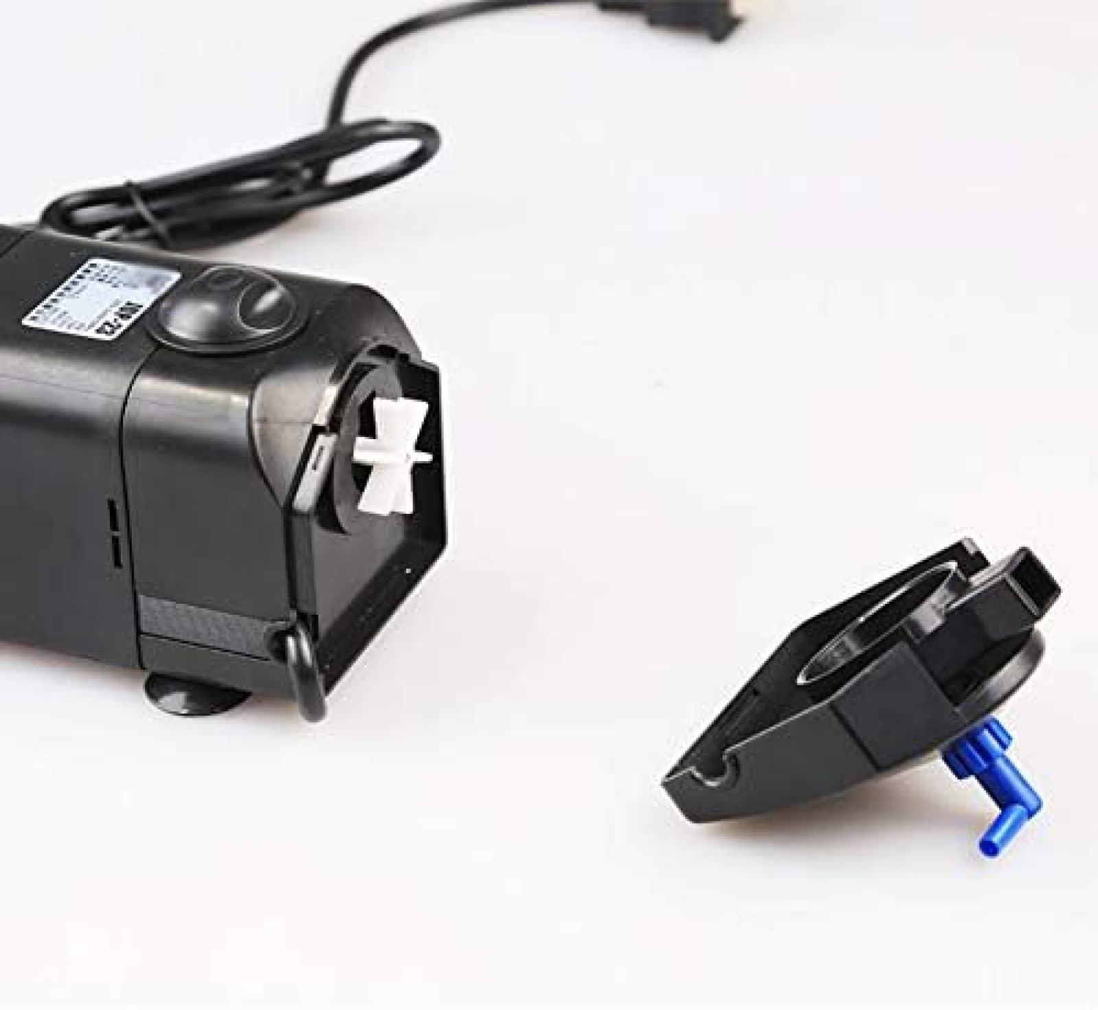 Stérilisateur UV D'aquarium, Aérateur De Filtration À Pompe Submersible 3 en 1 pour Aquarium, Lampe Anti-algues Intégrée,21 Juin,Bonny369