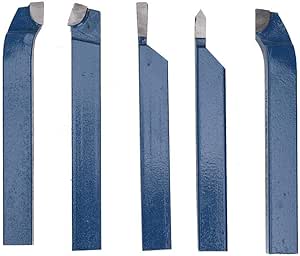 5-Piece Lathe Tool Set, Carbide Welding Head Assembly Tool Parts Cutting Machine Tool Inserts Turning For Industrial Lathe Processing (16 X 16 Mm - View #6
