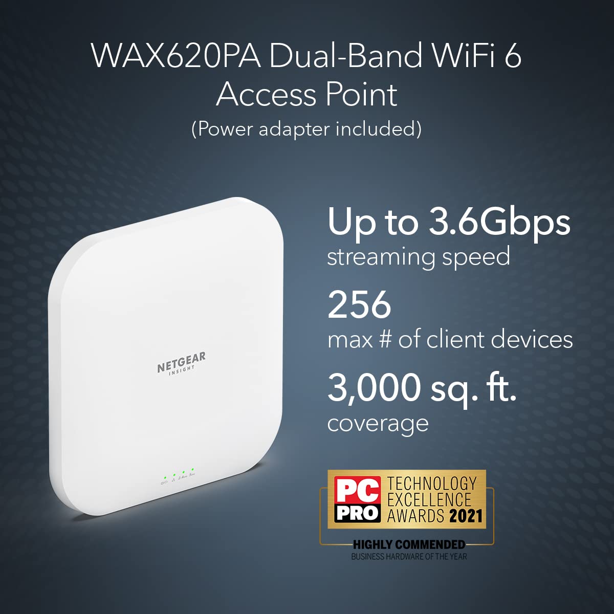 Amazon.com: NETGEAR Cloud Managed Wireless Access Point (WAX620PA
