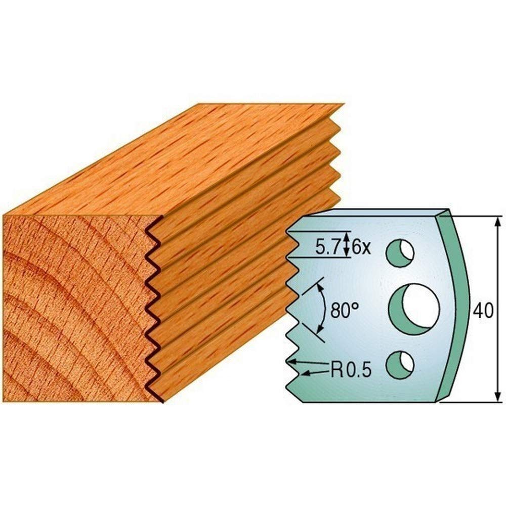 CMT ORANGE TOOLS 691.077 - PAR DE CONTRACUCHILLAS 40x4mm