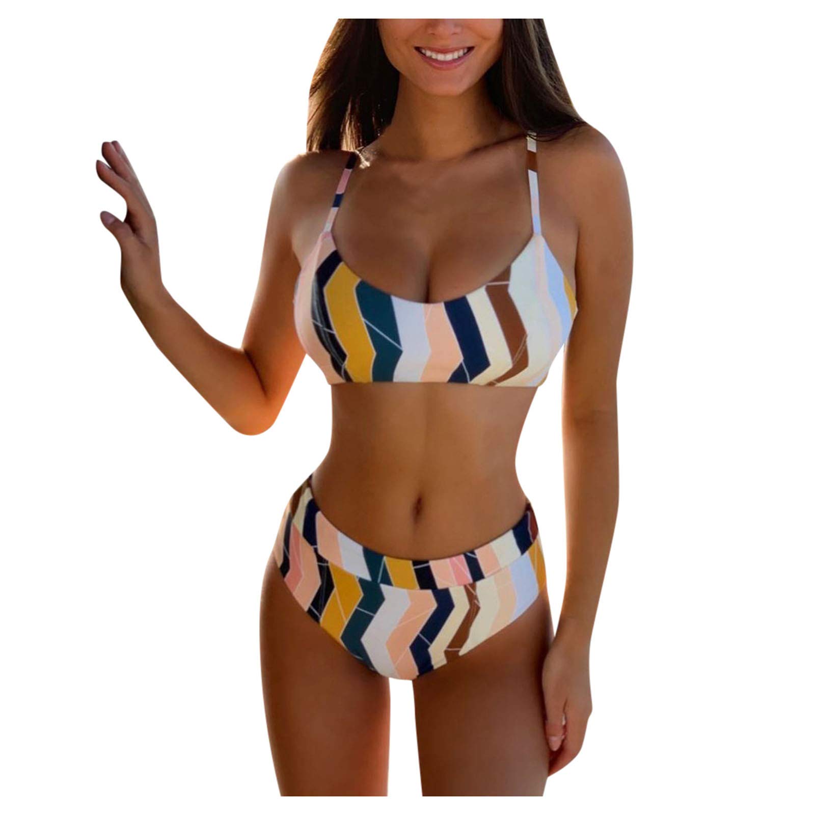 Genérico BañAdor Menstrual NiñA 14 AñOs Bikini Negro Traje de baño Sexy de Dos Piezas Traje de baño Femenino Verano Bikini conciso Trajes de baño Conjunto de Reductores Mujer BiquíNi