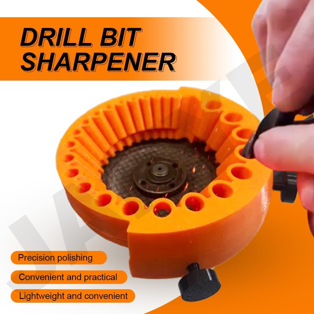 Angle Grinder Sharpening Attachment Drill Bit Sharpener For 3.5-12.5mm Bits - Handheld Angle Grinder Attachment For Sharpening Dull Drills Drill Bit Sharpening Tool