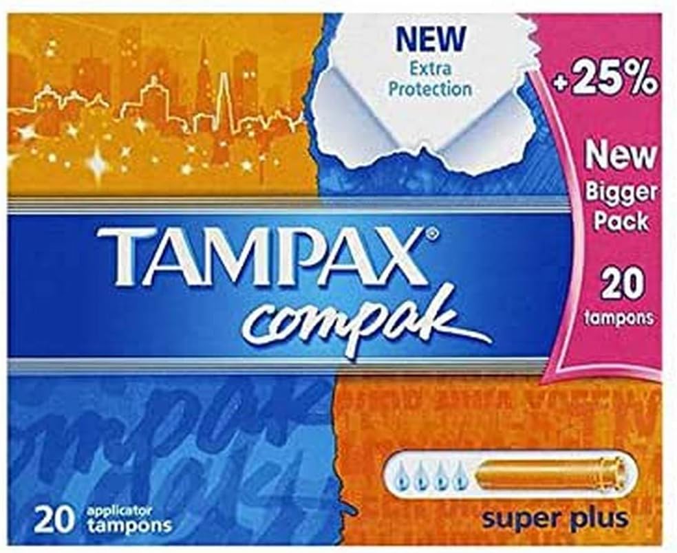Tampax Tampons Compak Super Plus x 20