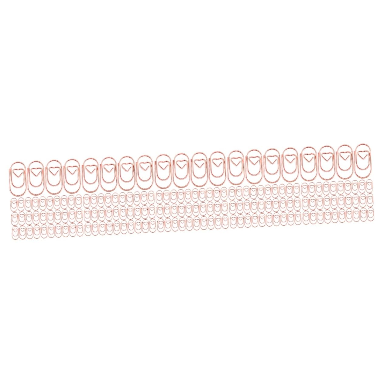 OSALADI 5 Set Graffette Metalliche Confezione Elegante Per Ufficio E Scuola Clip Per Documenti Piccole E Colorate Organizzazione File E 200 Pezzi * 5
