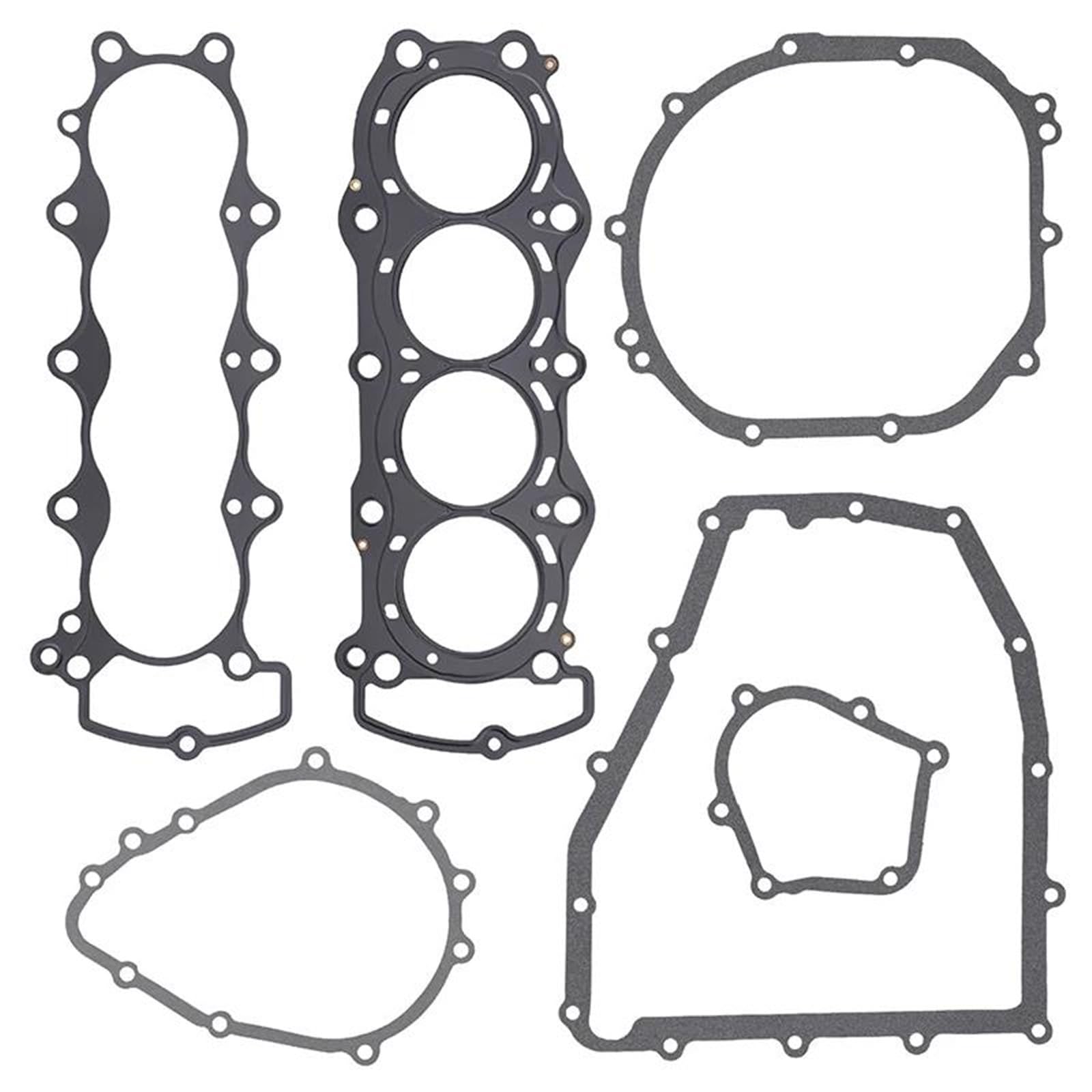 junta de papel de caucho Juego Juntas Culata Para Motocicleta Para Para Ninja Para ZX-6R Para ZX636 2005-2006 11004-0027 11061-0041