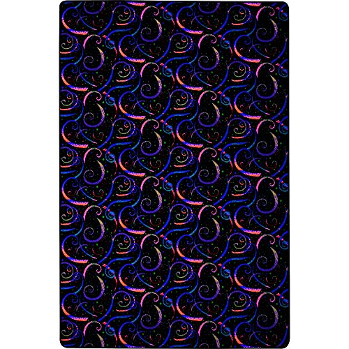 Joy Carpets Fluorescent Dynamo 6' X 6' Area Rug #TOP1