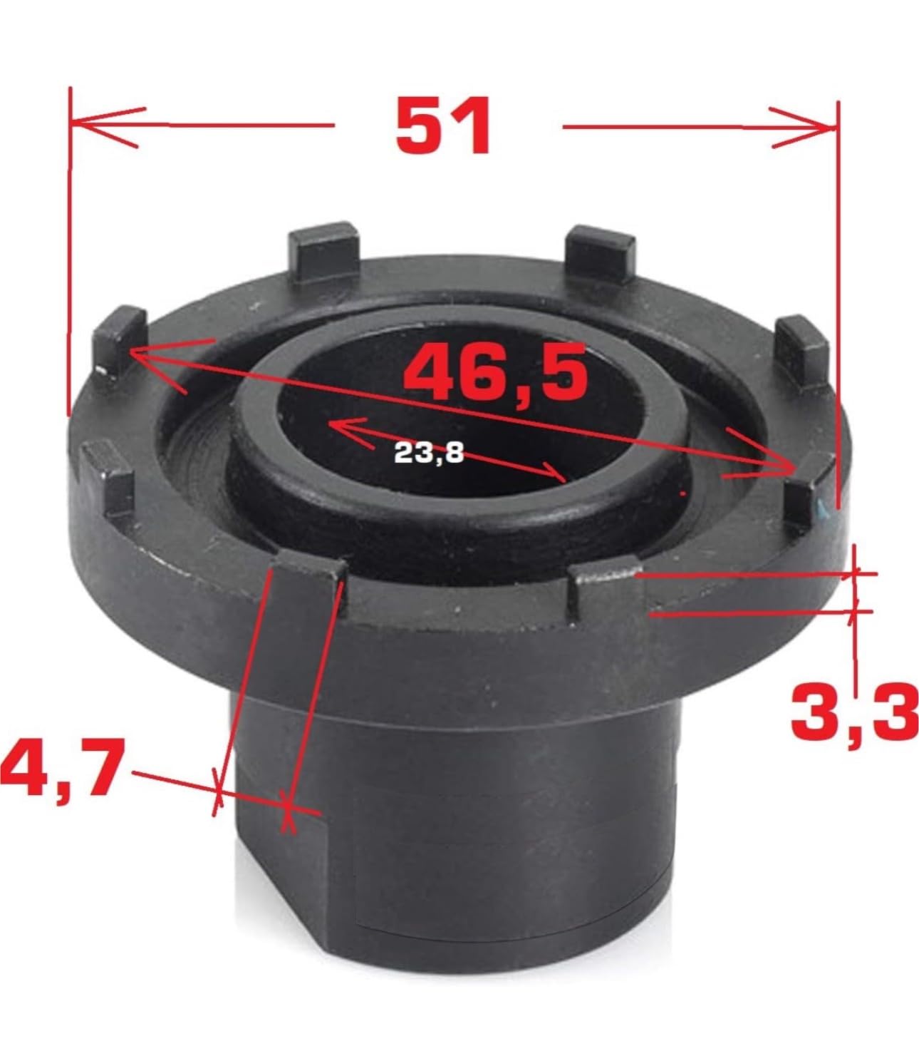 Sram Anello di chiusura disco centerlock | SRAM | Cingolani