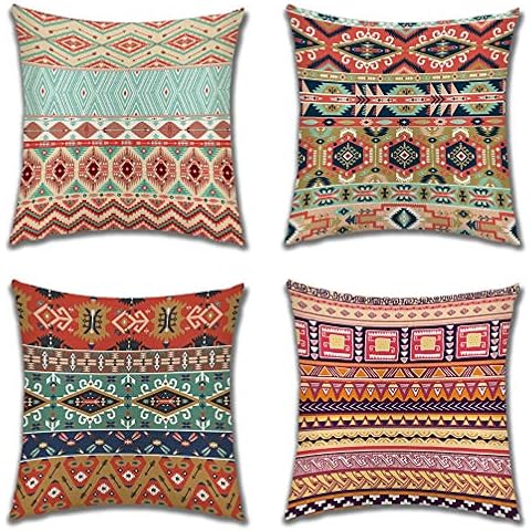 Artscope Set of 4 Exotic Cushion Covers Cover