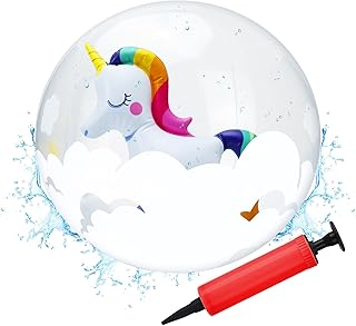 Inflatable Beach Ball, Inflatable Sequin Beach Balls for Kids, Blow Up Balls of Beach Toys Glitter Inflatable Clear Beach Ball Large Pool Balls Swimming Pool Toys & Beach Summer Party Favors