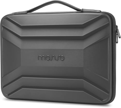 Miniatura 9 de MOSISO Funda rígida para portátil de 15-16 pulgadas, bolsa impermeable y a prueba de golpes de 15.6 pulgadas compatible con MacBook HP Dell, funda
