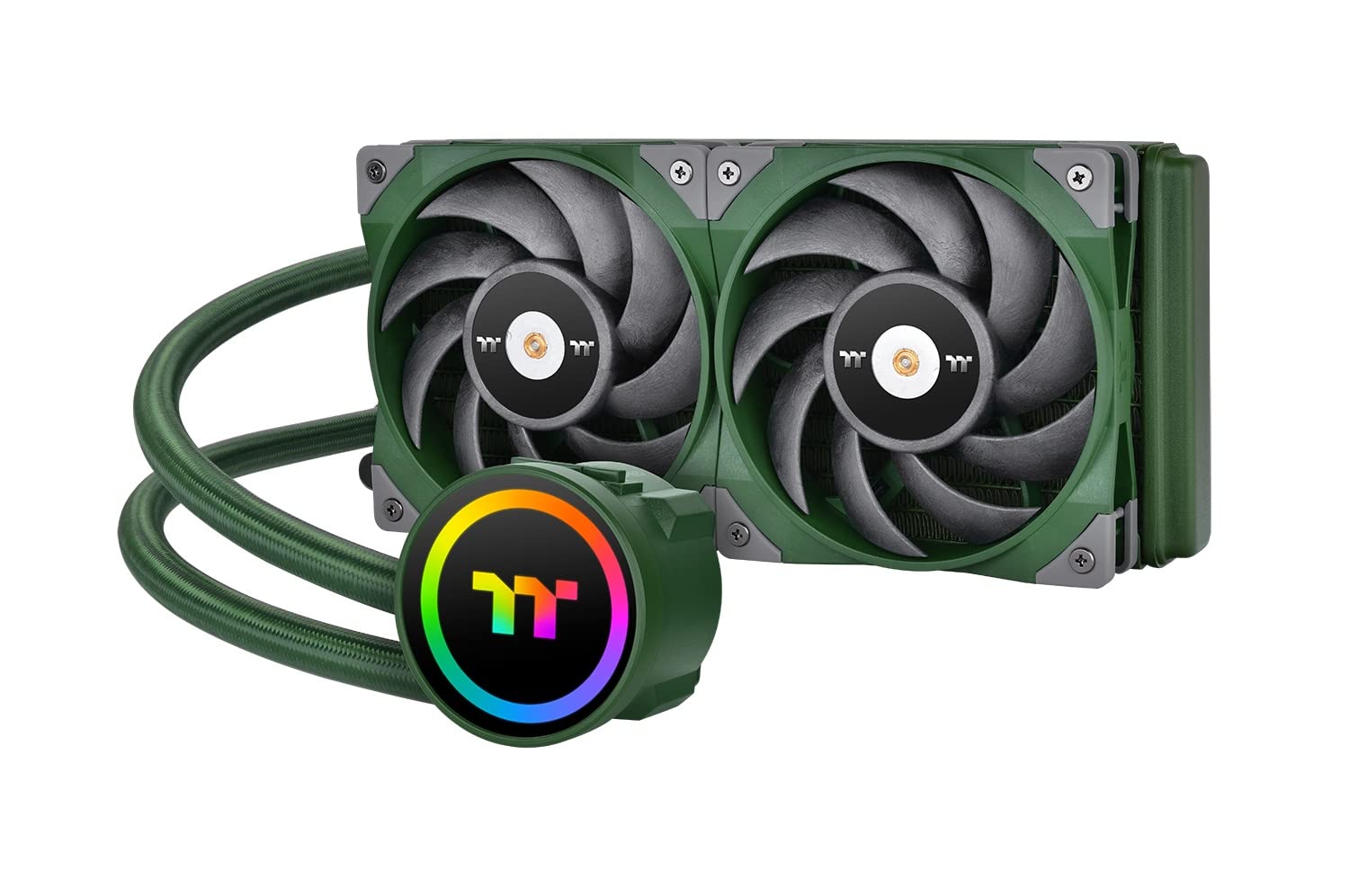 Thermaltake Liquid All-In-One 240 Ultra TOUGHLIQUID ThermaltakeThermaltake 水冷クーラー ARGB TQ-240 PC用ファン・クーラー