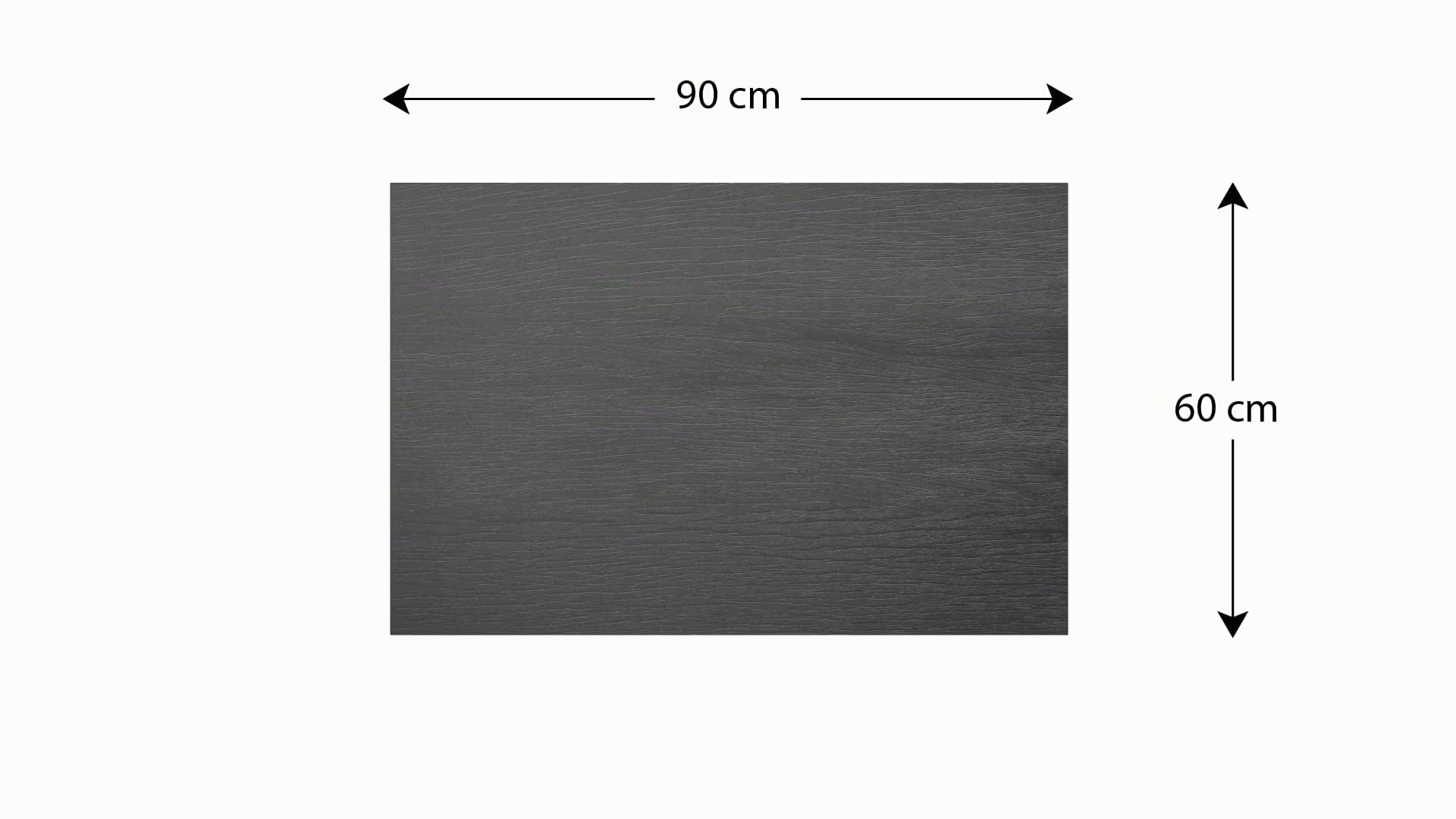 Lavagna magnetica in acciaio LEGNO GRIGIO 90x60cm MetalBoards lastra adatta per tutti i tipi di calamite + set di accessori GRATIS