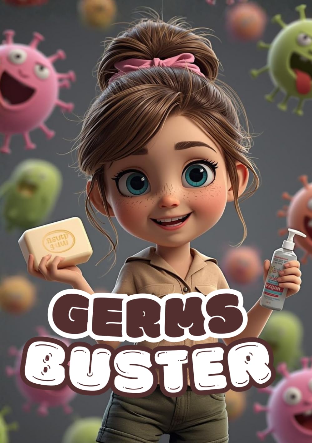 GERMS BUSTER: A Fun Hygiene Book for Kids Ages 2+ (Die magische Reise der kleinen Entdecker)