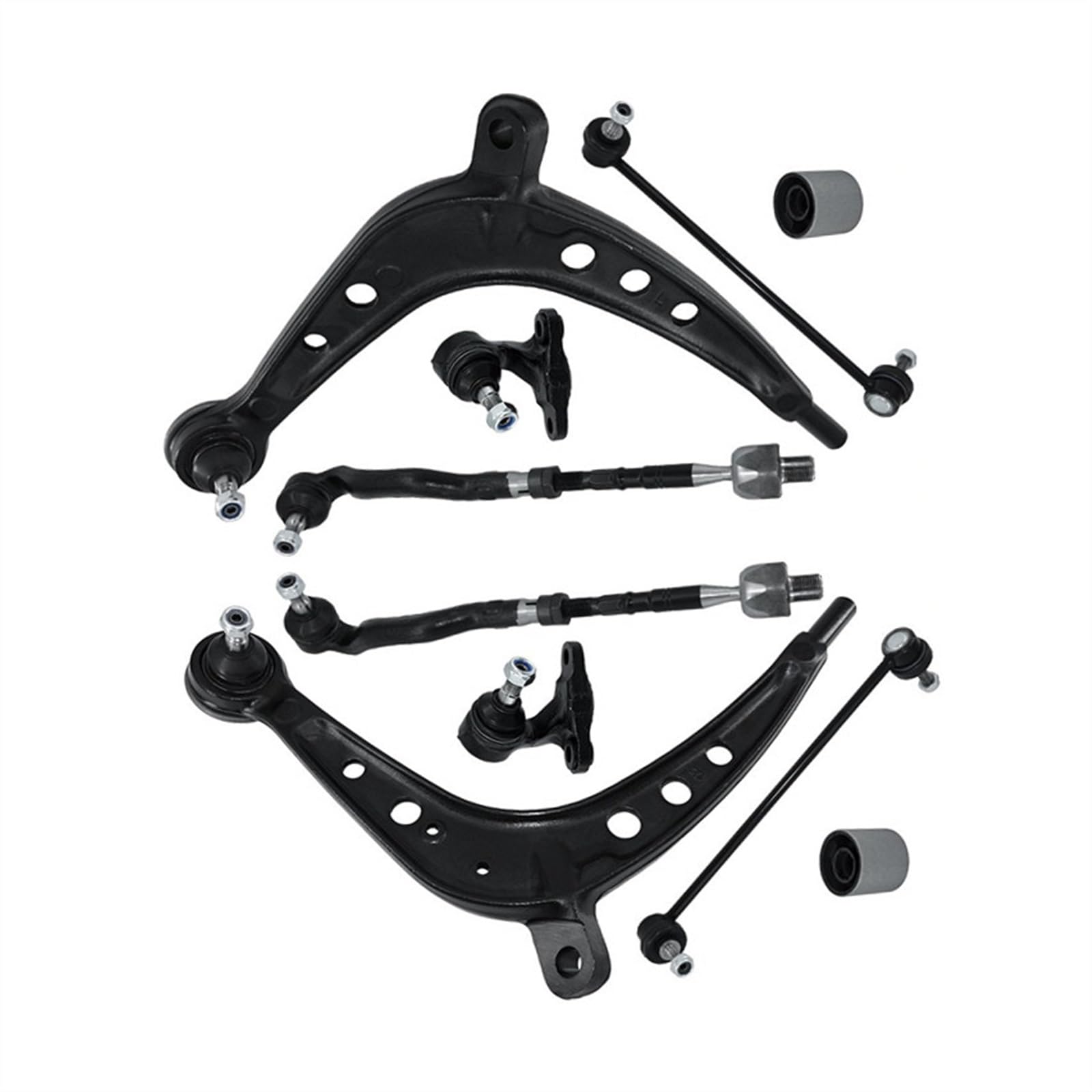 Brazos de suspensión para Serie 3 325xi 330xi 2001-2005 con bujes y rótulas delanteras 7
