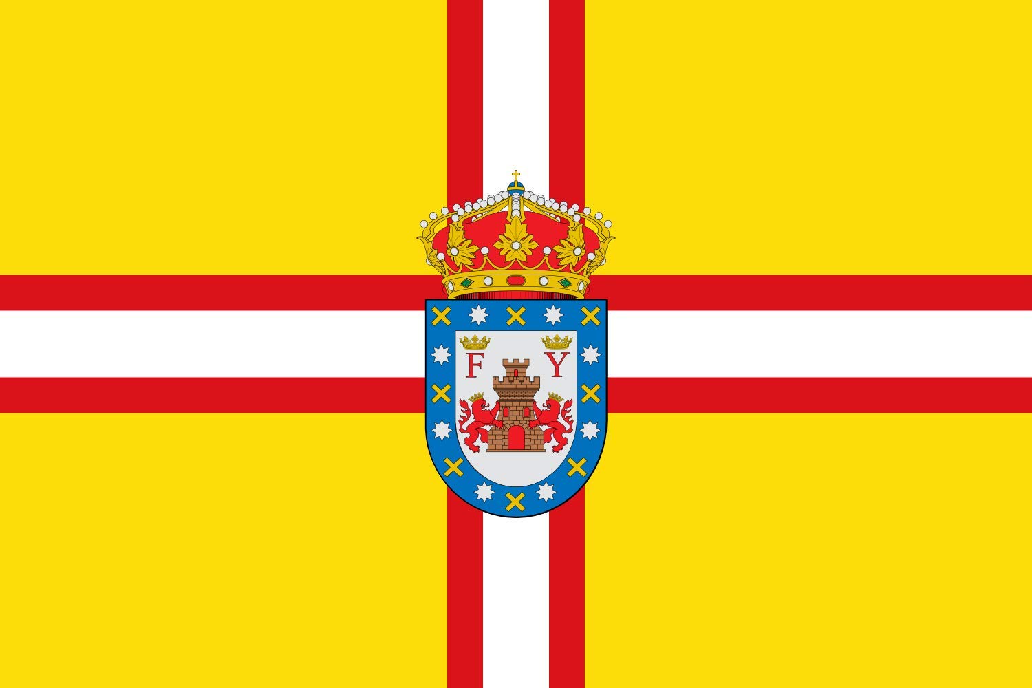 Drapeau XL Fiñana Almería grand pavillon Espagne andalouse 150x90cm