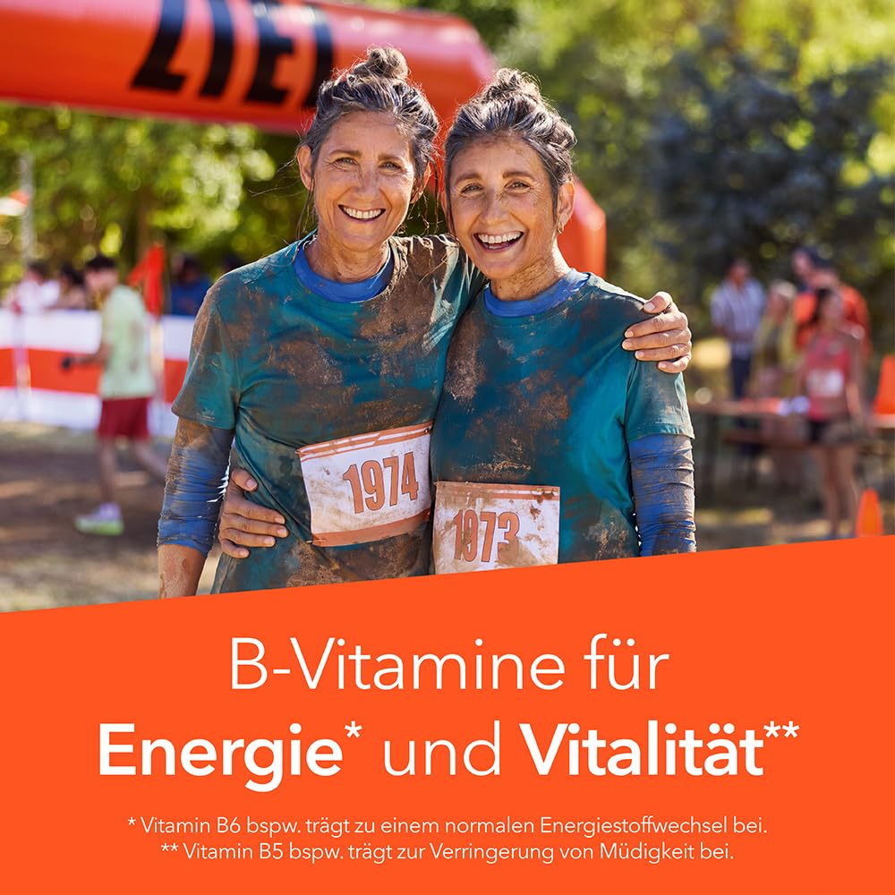 Vitamin B-Komplex-ratiopharm® Hartkapseln: Kombipräparat mit allen 8 B-Vitaminen. Für Energie* und Vitalität**, 120 Kapseln