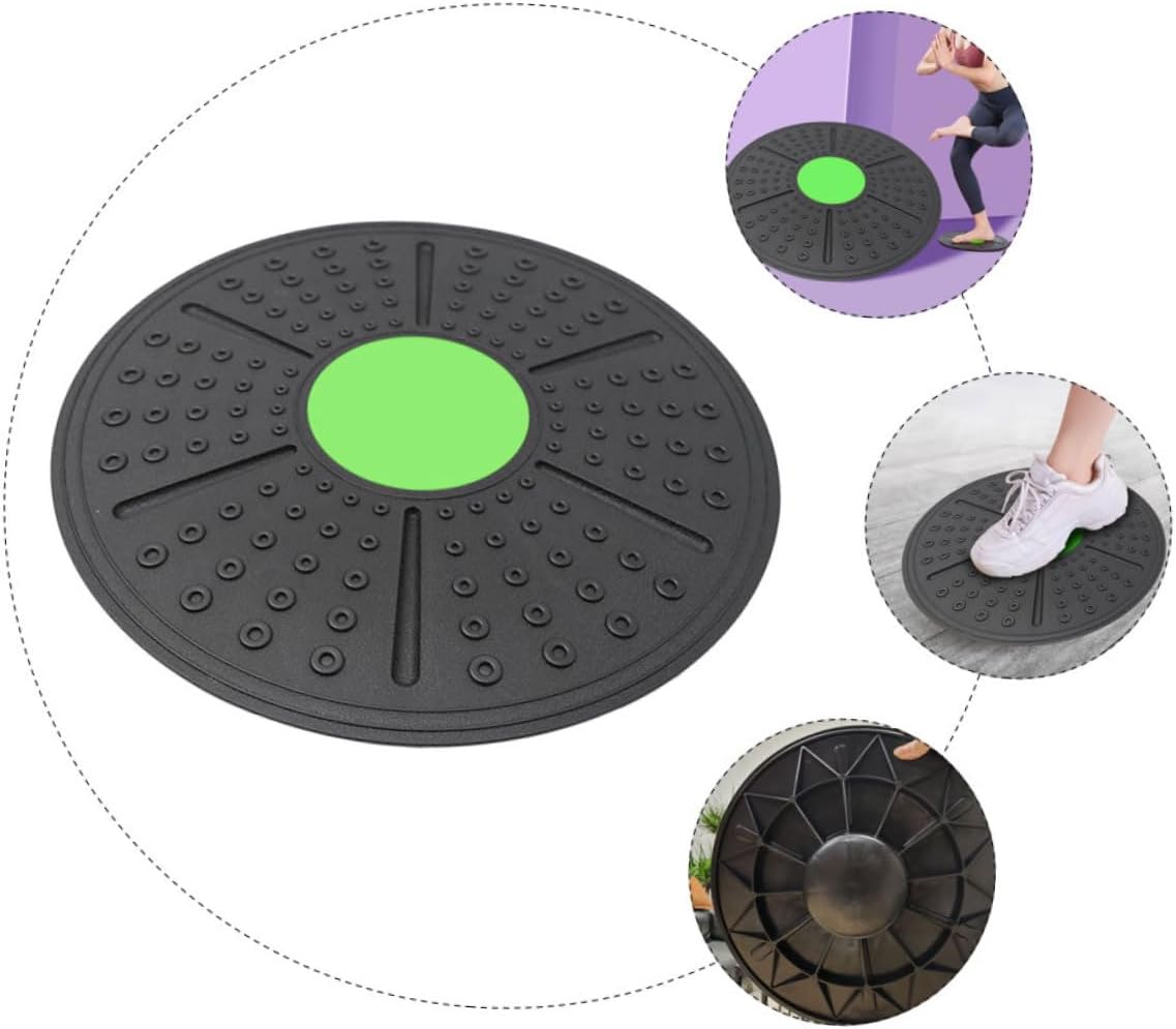 Holibanna Balance Exercise Board with Rotation and Tilt Core Stability Trainer for Balance and Coordination Rehab and Fitness Accessory for Ankle and Muscle Strengthening