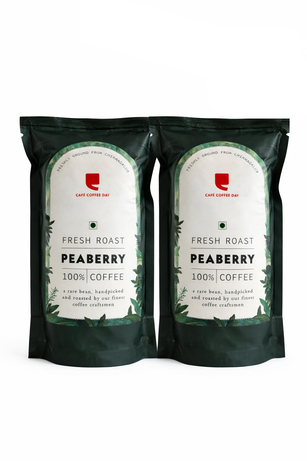 Cafe Coffee Day Filter Coffee Powder Peaberry Pure 100% Arabica Coffee 200 g (Pack of 2)