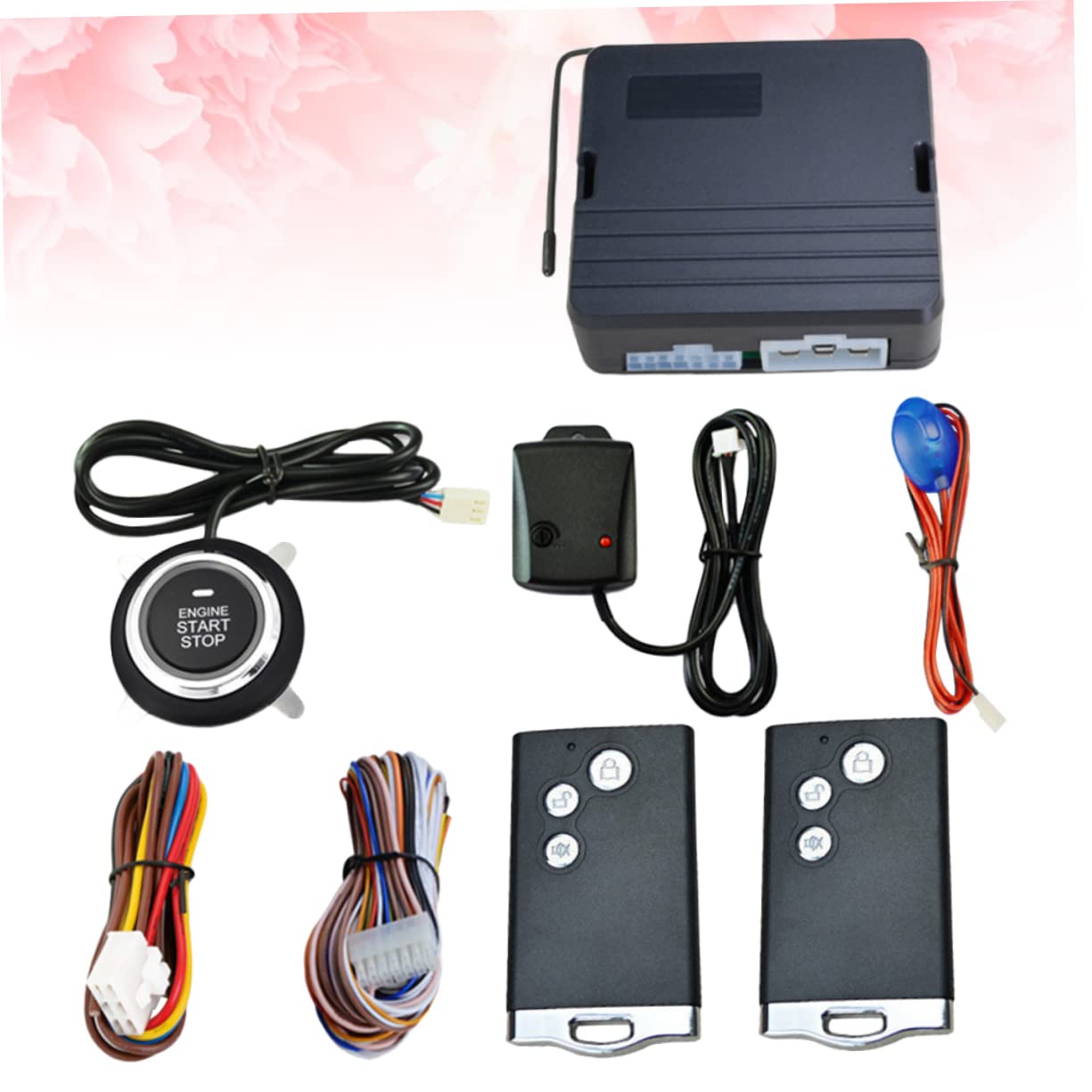 12v Di Allarme Antifurto Auto Con Controllo Remoto e Avviamento Ignizione Sicurezza Ottimizzata Per Veicoli e Camper Allerta Vibration e Led Indicatore