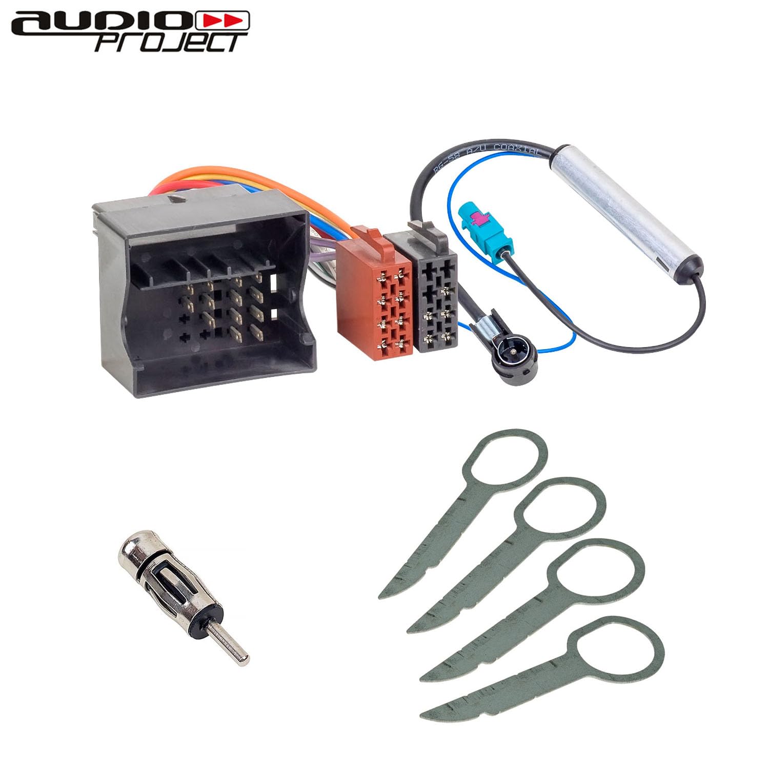 4x chiave di sblocco per radio per Audi RNS Navigation Plus