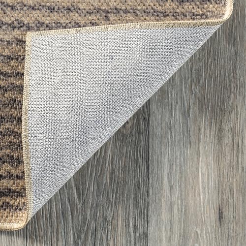 Tapete nuLOOM Natural Geométrico 5' x 8' miniatura 4