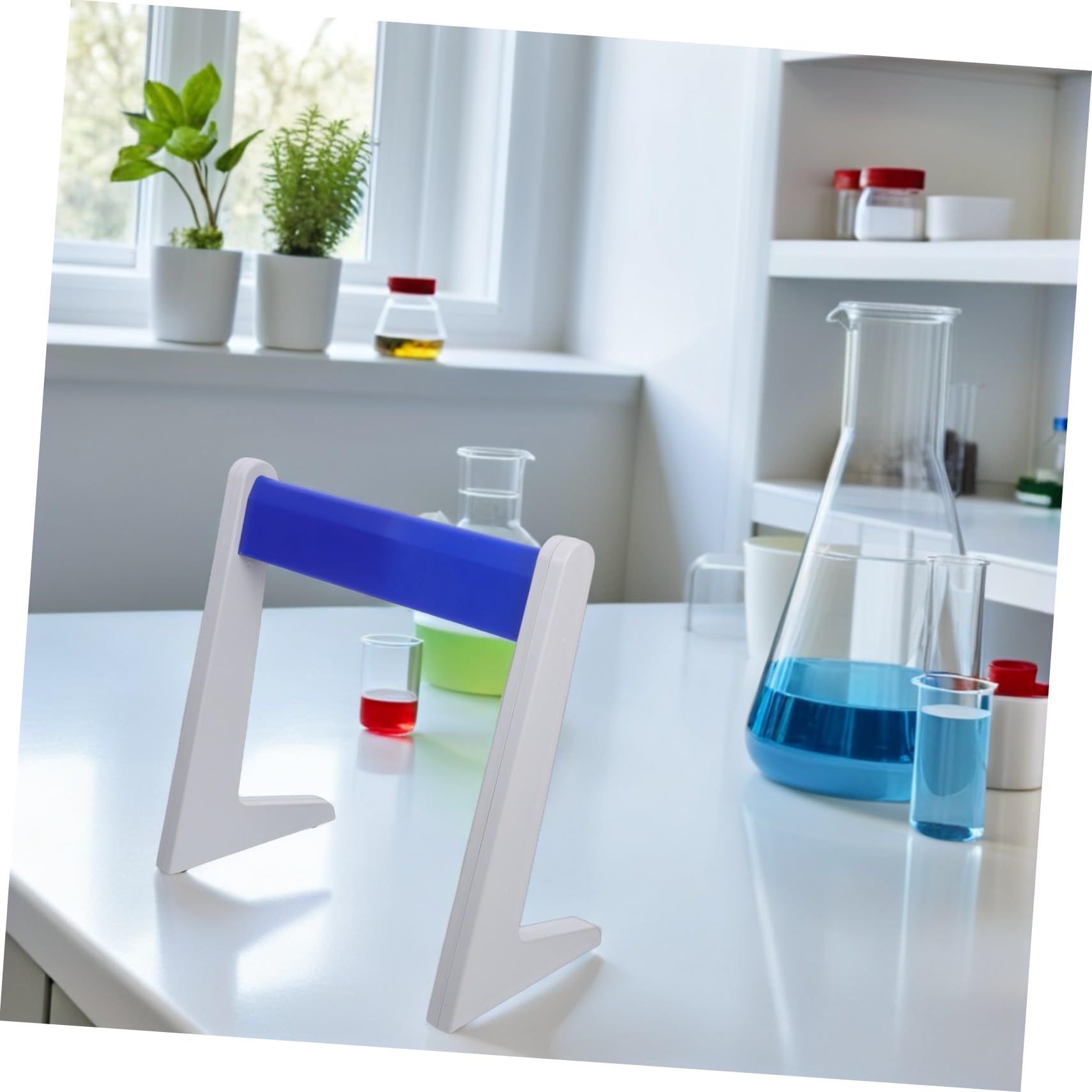 Soporte de Pipetas de Plástico para Laboratorio Diseño Compacto y Estable para Almacenamiento Seguro y Organización Reducidos