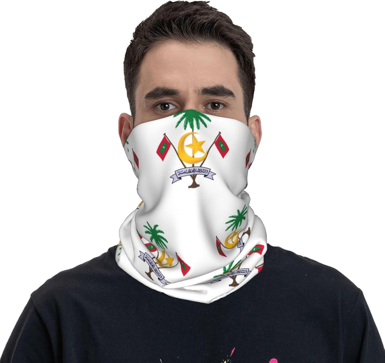 Winter Neck Warmer Windproof Neck Gaiter Snood for Men Women Cold Weather Multifunctional Face Covering Scarf
