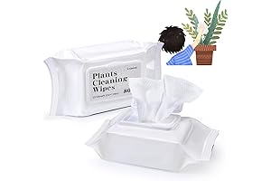 Plant Leaf Cleaner and Shine: Revitalize Your Indoor Oasis (80 Wipes)