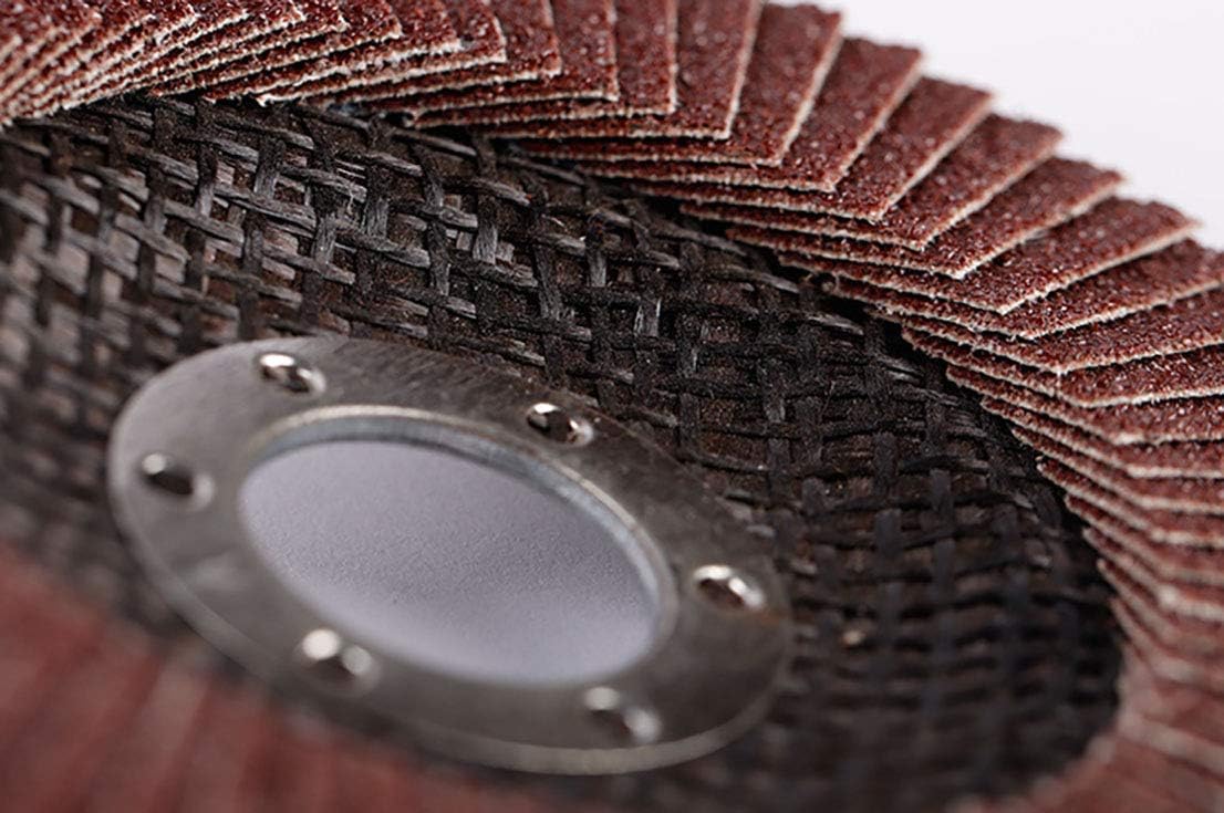 Best Deal YYaaloa 4 pack 4.5 Inch Flap Discs Sanding Grinding Wheels 40 60 80 120 Grit Aluminum Oxide Abrasives,Grinder disc 4-1/2 Inches for Angle Grinder (4.5inch 4 pack-40 60 80 120 Grit)