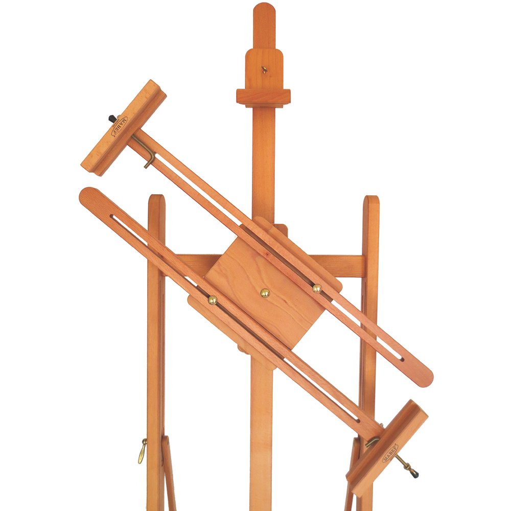 MABEF MA40 360° Rotating Canvas Attachment for Studio & Lyre Easels – Beech-Wood, Oil/Acrylic Compatible, Up to 10 kg Capacity