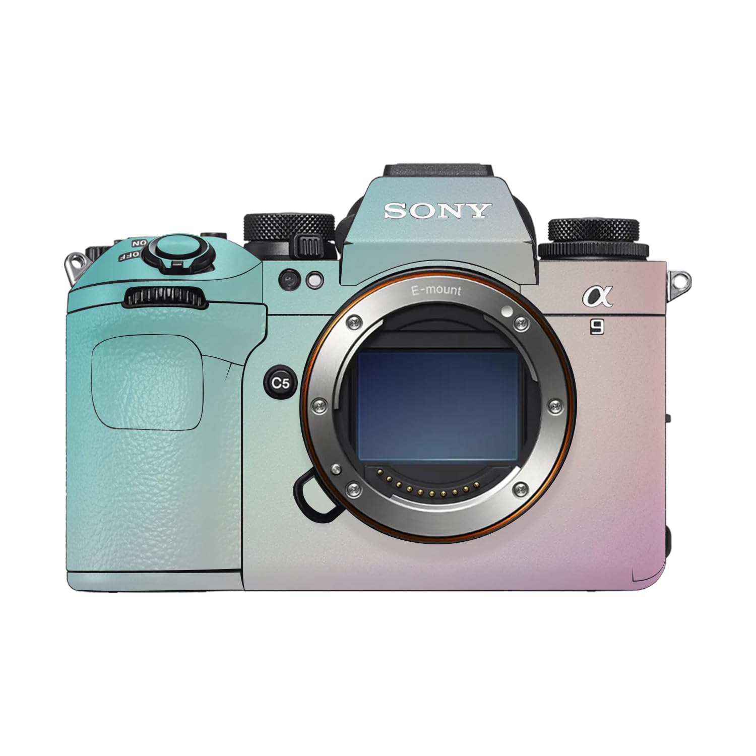 Camera Skin Compatible with Sony Alpha 9 III (2024) - Vivid Fog - Premium 3M Vinyl Protective Wrap Decal Cover - Easy to Apply | Crafted in the USA by MightySkins