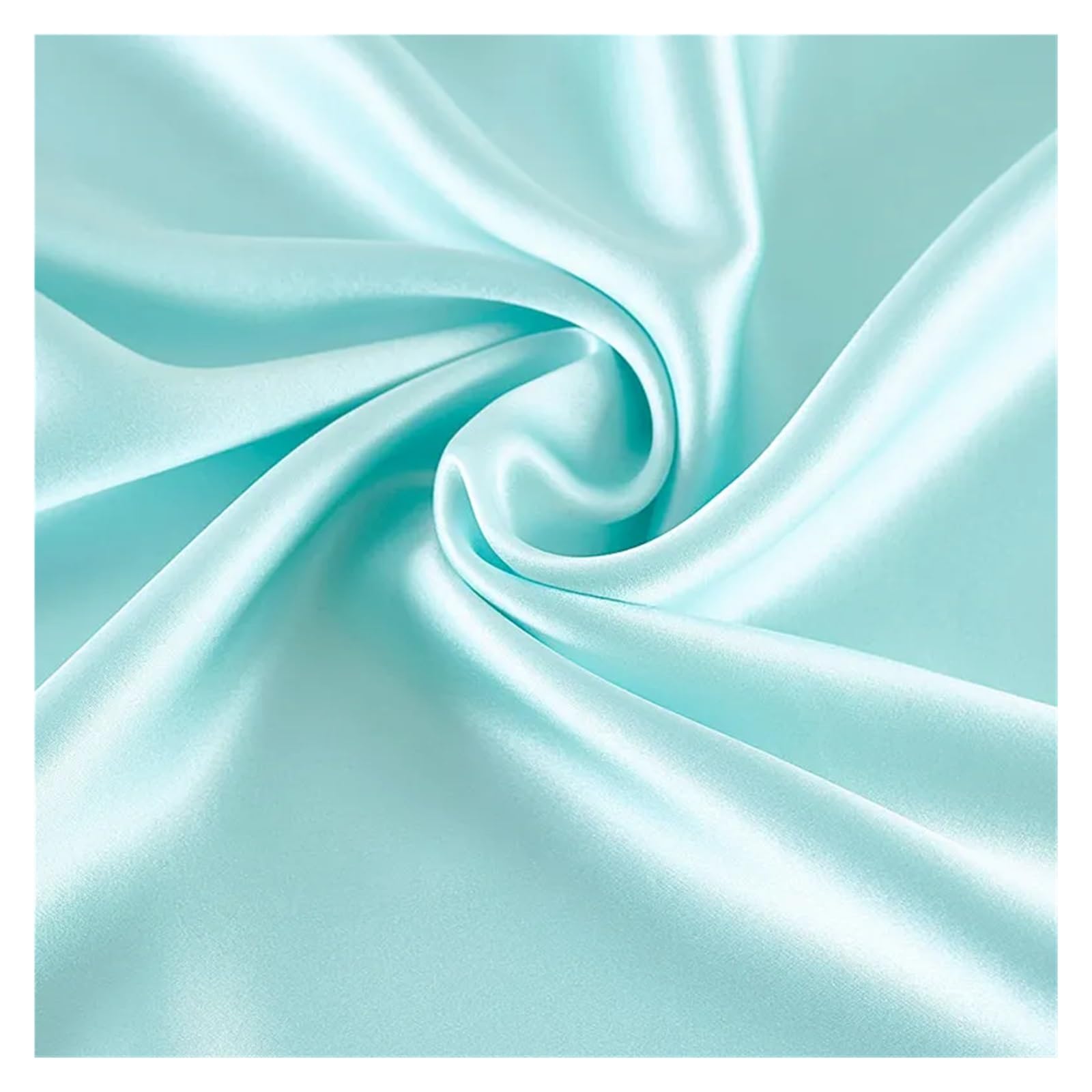 Tela de Satén Tela de seda 100% morera, 19 momme, teñida lisa, súper, ideal for bodas, vestidos, ropa cama, etc Para coser(Dark grey,1.5 meter)