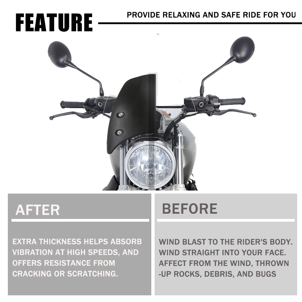 新品BMW Rninet用ウインドスクリーン Bmw R 9 T Rninetアルミニウムフロント、ウィンドデフレクター、bmw用