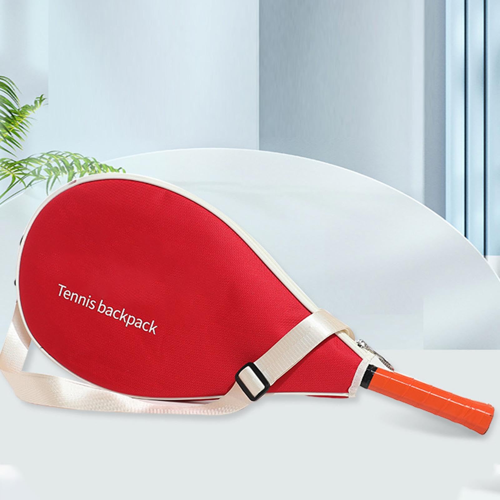 Tennisschlägertasche – große Kapazität, Crossbody-Tasche, Schlägerhalter für Outdoor-Sport, Schulter-Handtasche für Badminton-Enthusiasten