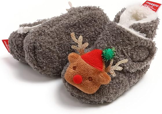 Baby Booties Infant Newborn Boys Girls Slippers Warm Crib Sock Shoes Indoor First Walkers Prewalker