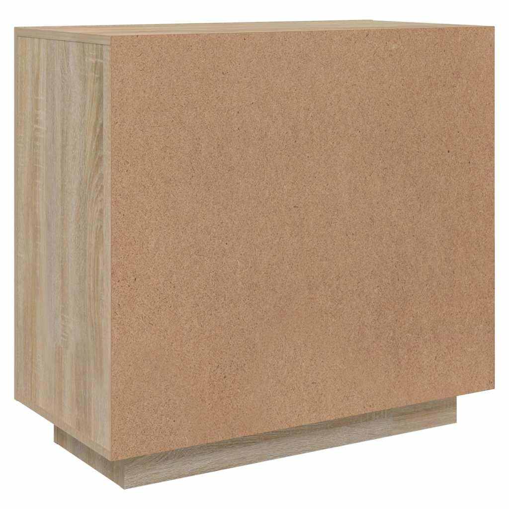 Hothingwell Bufor Sonoma 80 x 40 x 75 cm, 2 drzwi, drewno kompozytowe