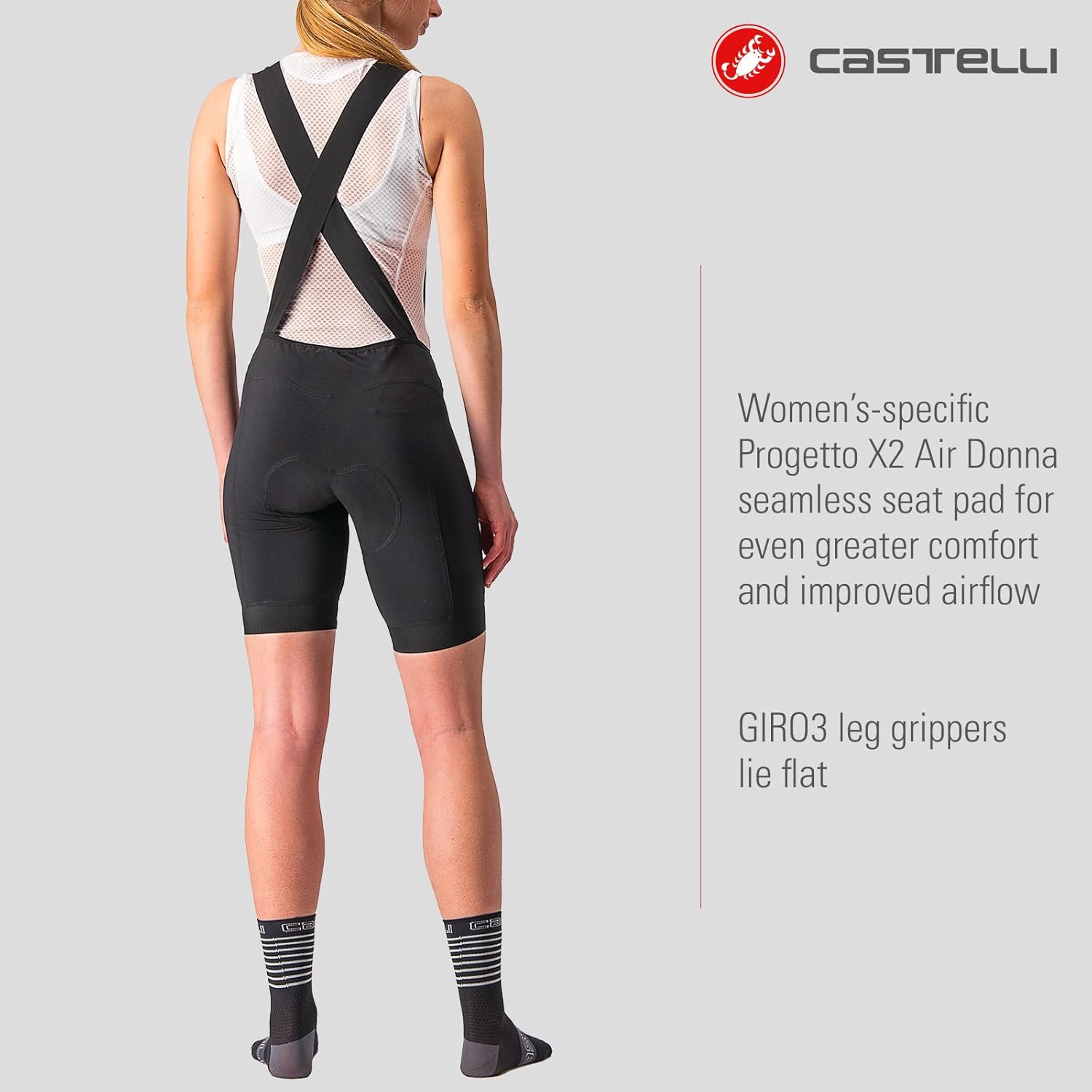 CASTELLI Women’s Endurance Bibshort for Road and Gravel Biking I Female Padded Cycling Shorts - Image 5