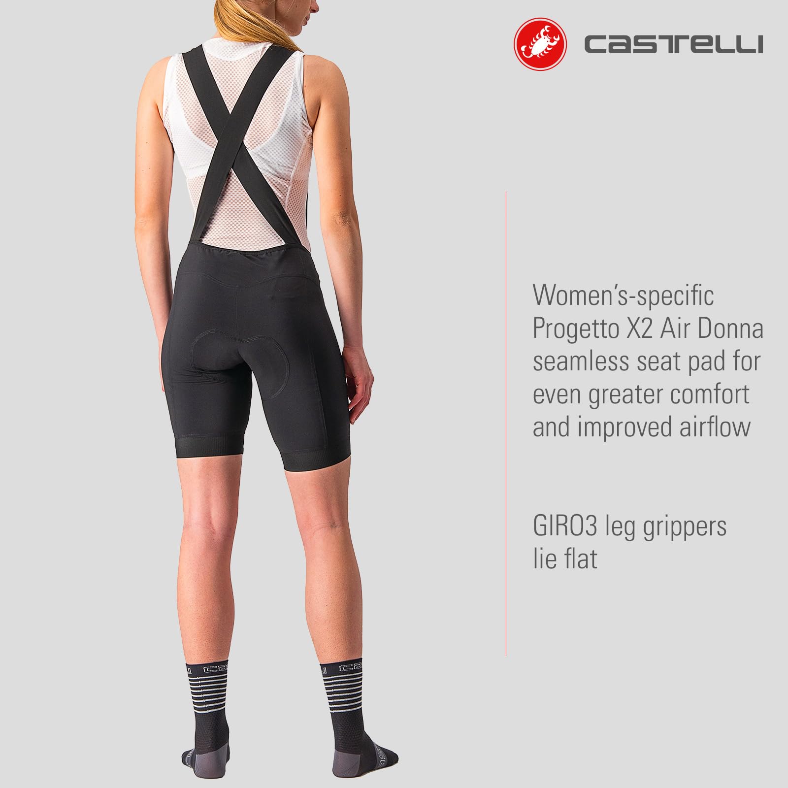 CASTELLI Endurance W Bibshort - Shorts - Cycling - Femme